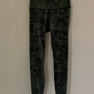 Lululemon Wunder Under High-Rise Camouflage Leggings
